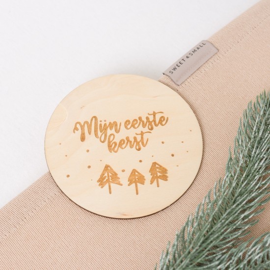 Mijlpaalschijf - MIJN EERSTE KERST