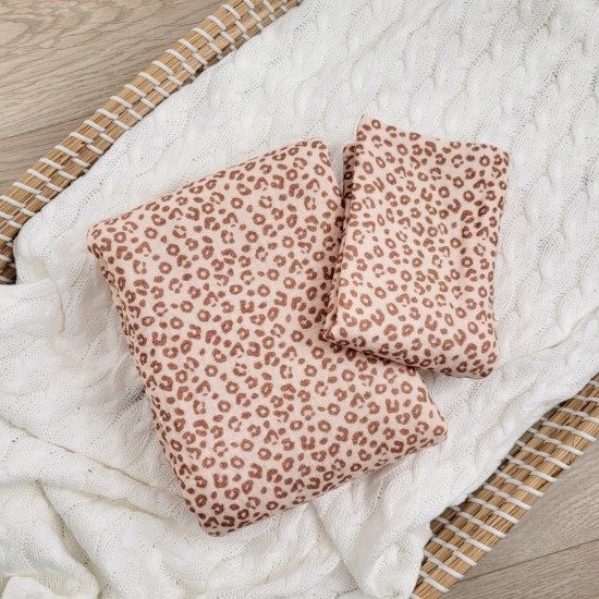 Hydrofiele doek - LEOPARD BROWN