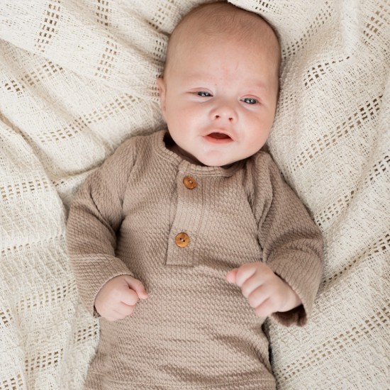 Button longsleeve taupe3