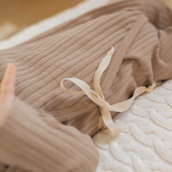 Boxpakje - BIG RIB TAUPE