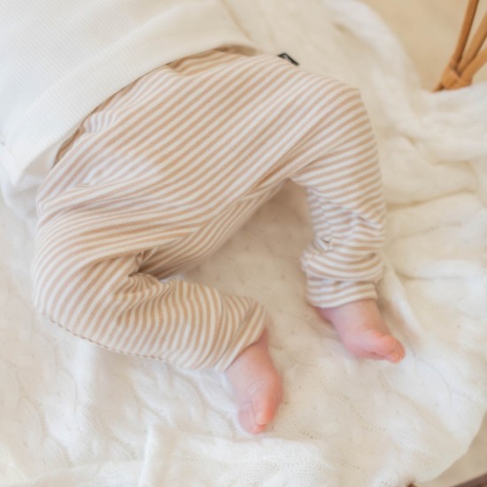 Broekje - STRIPES BEIGE