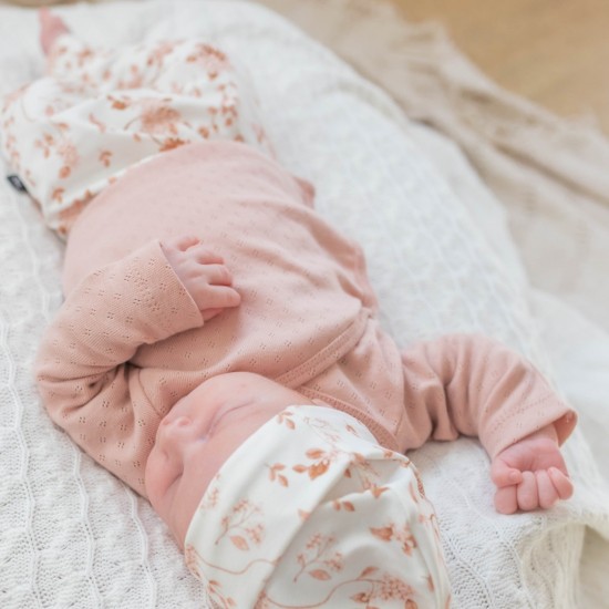 Overslagshirtje - AJOUR NUDE PINK