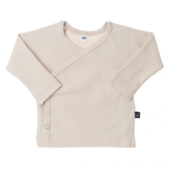 Overslagshirtje - RIB SAND