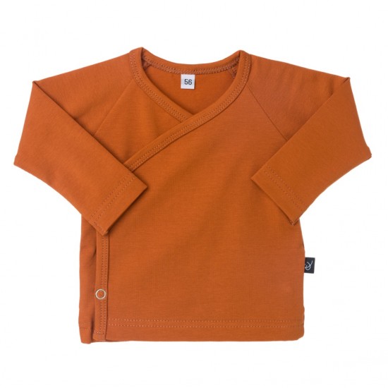 Overslagshirtje - COGNAC