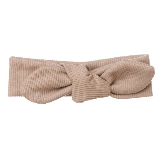 Haarbandje - RIB TAUPE