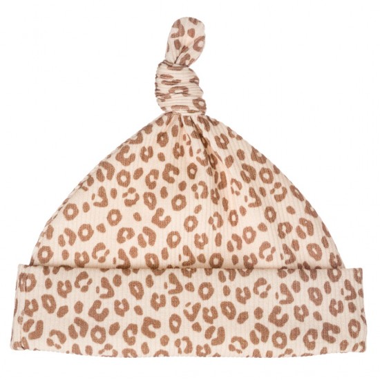 Mutsje - RIB LEOPARD BROWN