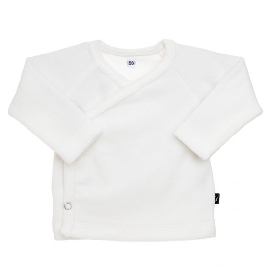 Overslagshirtje badstof off white