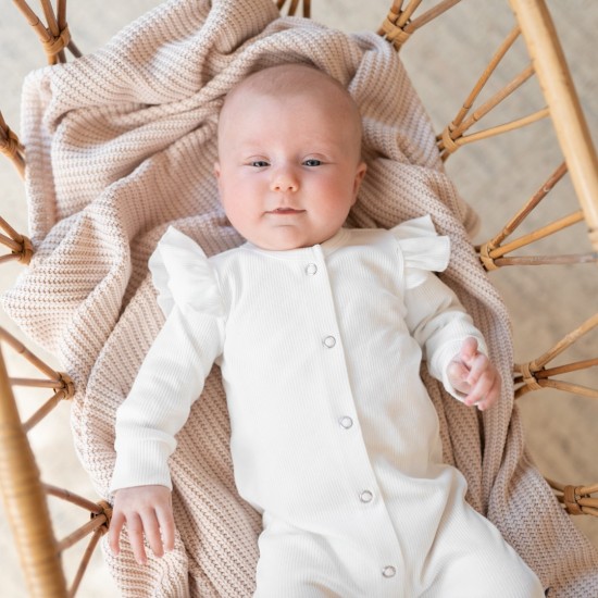 Ruffle Boxpakje - RIB OFF-WHITE