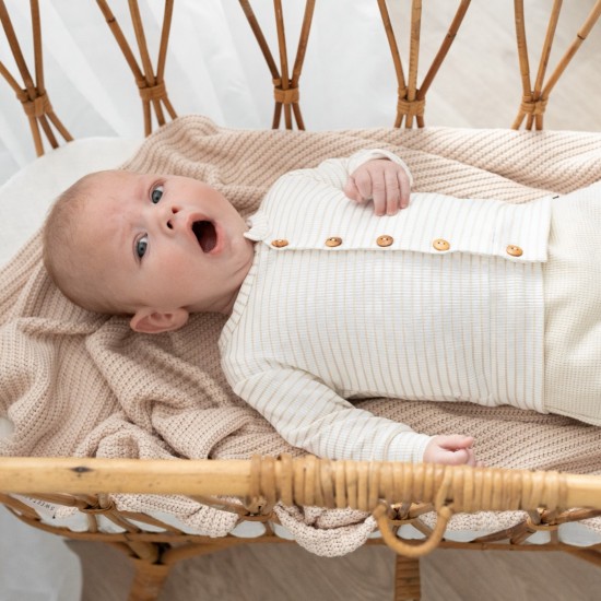 Vestje - STRIPES SAND