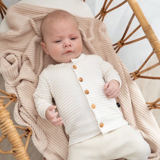 Vestje - STRIPES SAND